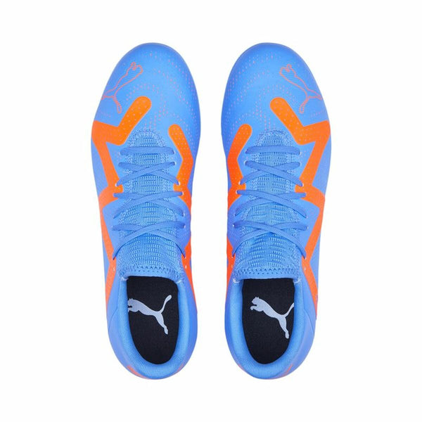 Fußballschuhe für Erwachsene Puma Future Play Mg Glimmer Blau Unisex