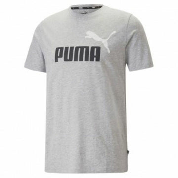 Kurzärmliges Sport T-Shirt Puma ESS 2 COL LOGO 586759 04 Grau