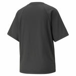 Damen Kurzarm-T-Shirt Puma Modernoversi Schwarz