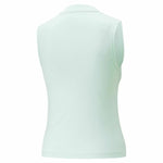 Ärmelloses Damen-T-Shirt Puma Slim Logo Tank Aquamarin