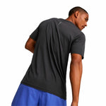 Herren Kurzarm-T-Shirt Puma Run Favorite Ss Schwarz