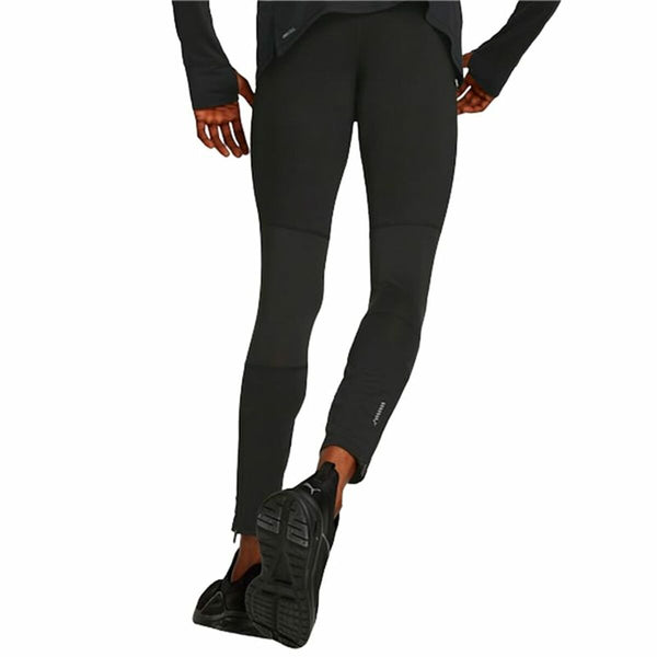Sportliche Herren-Strumpfhosen Puma Run Favorite Long Ti Schwarz