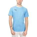 Kurzärmliges Sport T-Shirt TEAMLIGA Puma 931832 02 Blau Paddel