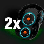 Roboter-Mäher Gardena Smart SILENO Free 1200 M² 100 m 1000 m² 250 m 180 m 800 m² 220 m 750 m² 1800 M²