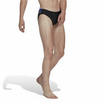 Herren-Slip Adidas Schwarz