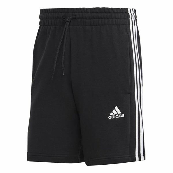 Herren Shorts Adidas 3S Ft Sho Schwarz (XS)