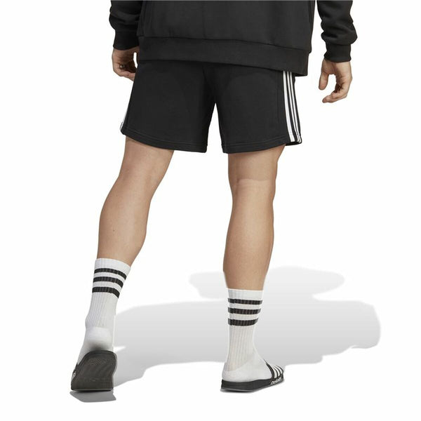 Herren Shorts Adidas 3S Ft Sho Schwarz (XS)