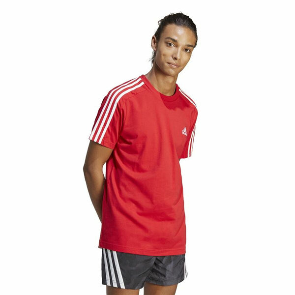 Herren Kurzarm-T-Shirt Adidas Essentials Single 3S L