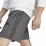 Herren Shorts Adidas Aeroready Essentials 3S Chelsea Dunkelgrau (3XL)