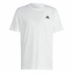 Herren Kurzarm-T-Shirt Adidas Essentials Weiß