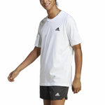 Herren Kurzarm-T-Shirt Adidas Essentials Weiß