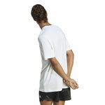 Herren Kurzarm-T-Shirt Adidas Essentials Weiß
