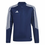 Jungen Sweater ohne Kapuze Adidas Tiro 23 Blau