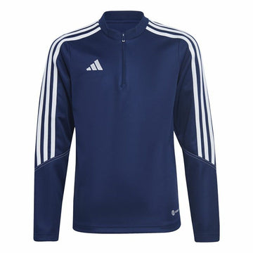 Jungen Sweater ohne Kapuze Adidas Tiro 23 Blau