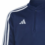 Jungen Sweater ohne Kapuze Adidas Tiro 23 Blau