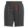 Basketballshorts für Herren Adidas Trae Allover Print Grau