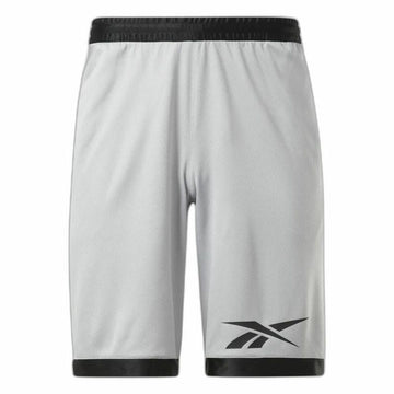 Basketballshorts für Herren Reebok Grau