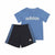 Baby-Sportset Adidas 3 Stripes Blau