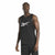 Basketball-T-Shirt Reebok Schwarz