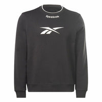 Herren Sweater ohne Kapuze Reebok RI Arch Logo Vector Weiß Schwarz