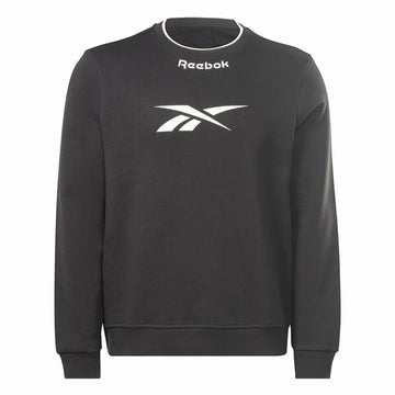 Herren Sweater ohne Kapuze Reebok RI Arch Logo Vector Weiß Schwarz