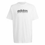 Kurzarm-T-Shirt Adidas Weiß