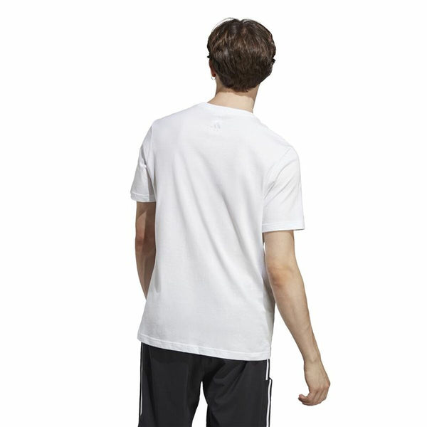 Herren Kurzarm-T-Shirt Adidas Essentials Linear Logo XL