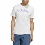 Herren Kurzarm-T-Shirt Adidas Essentials Weiß