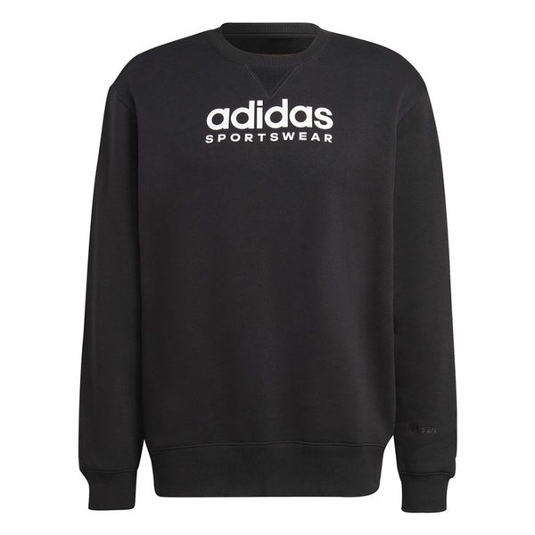 Herren Sweater ohne Kapuze Adidas M All Szn G Swt Schwarz