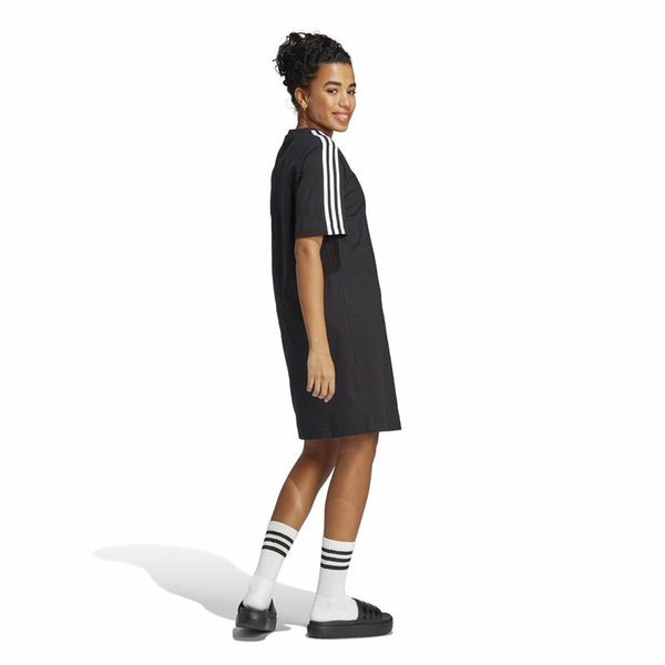 Kleid Adidas 3S Boyfriend Single Schwarz