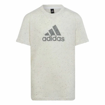 Kurzarm-T-Shirt für Kinder Adidas Future Icons Winners Weiß