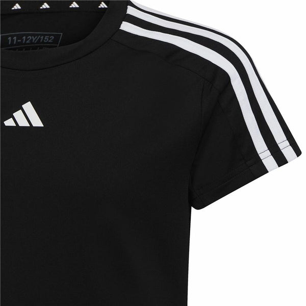 Damen Kurzarm-T-Shirt Adidas Training Essentials Schwarz
