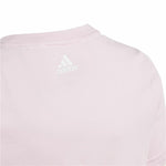 Kurzarm-T-Shirt für Kinder Adidas G Lin T Rosa