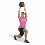 Damen Kurzarm-T-Shirt Adidas Essentials Rosa Lila