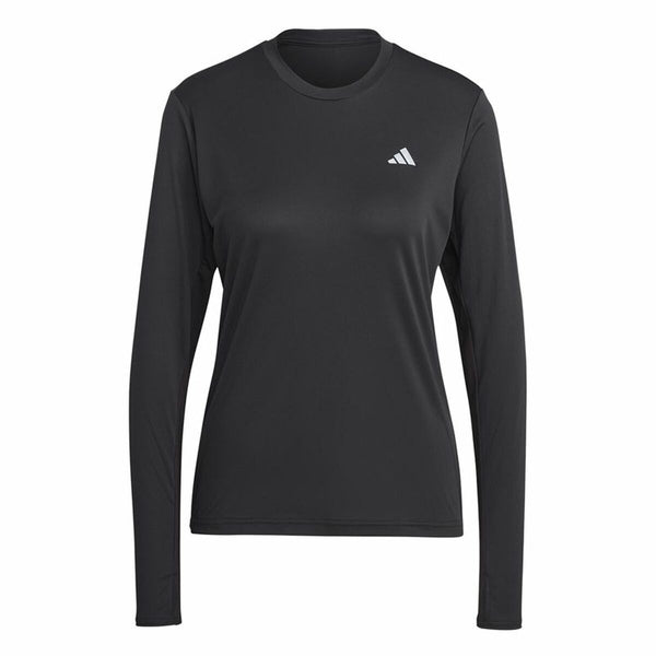 Langarm Damen T-Shirt Adidas Run It Schwarz