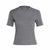 Damen Kurzarm-T-Shirt Adidas 3 stripes Essentials Hellgrau