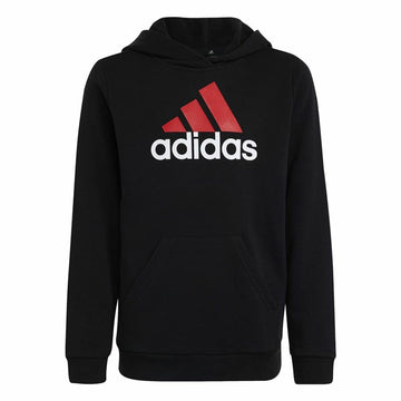 Jungen Sweater mit Kapuze Adidas Essentials Schwarz