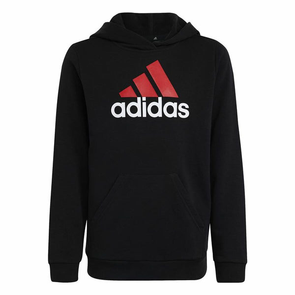Jungen Sweater mit Kapuze Adidas Essentials Schwarz