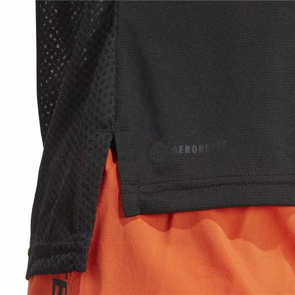 Damen Kurzarm-T-Shirt Adidas Agr Shirt Schwarz