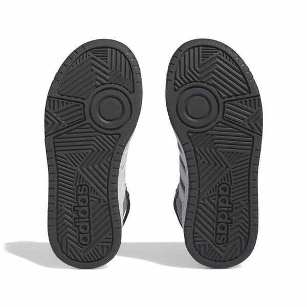 Kinder Sportschuhe Adidas Hoops 3.0 Mid Grau