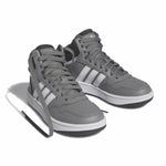 Kinder Sportschuhe Adidas Hoops 3.0 Mid Grau