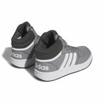 Kinder Sportschuhe Adidas Hoops 3.0 Mid Grau