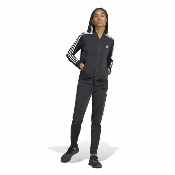 Damen-Trainingsanzug Adidas Schwarz