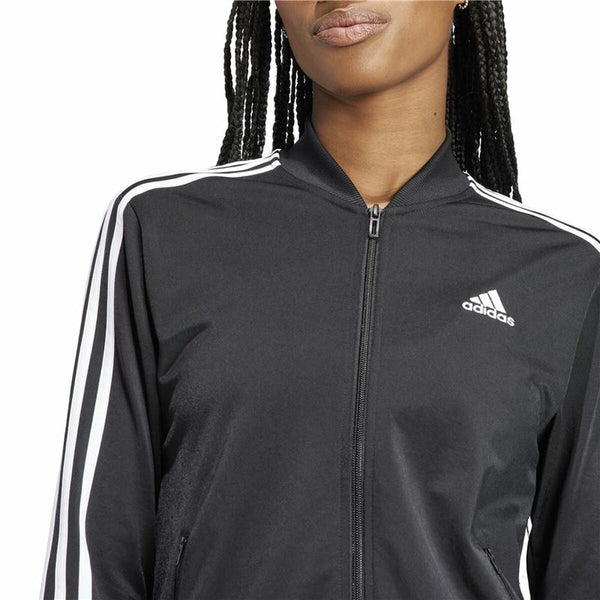 Damen-Trainingsanzug Adidas Schwarz