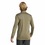 Herren Sweater ohne Kapuze Adidas Mt Half Zi Ls Braun