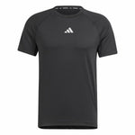 Herren Kurzarm-T-Shirt Adidas Essentials Gym+ Schwarz