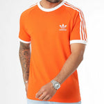 Herren Kurzarm-T-Shirt Adidas IM9382 Orange