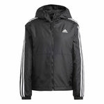 Sportjacke für Frauen Adidas Essentials Schwarz