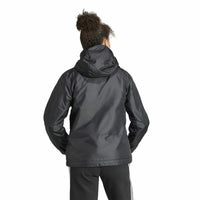 Sportjacke für Frauen Adidas Essentials Schwarz