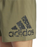 Herren Badehose Adidas Clx Sh Sl grün Khaki